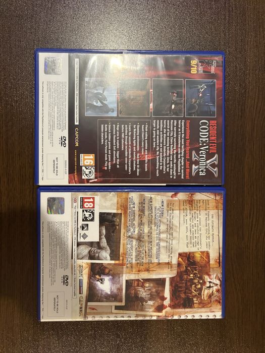 Resident Evil 4 + Resident Evil Code: Veronica X – Capcom Classics (PS2, PAL)