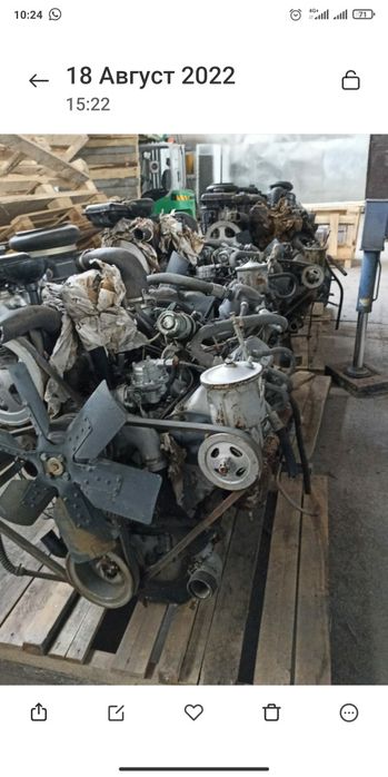 Двигатель , мотор ЗИЛ 130-131, Урал 375