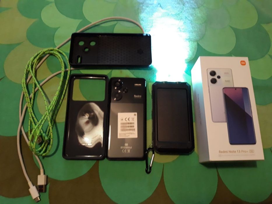 Xiaomi Redmi Note 13 Pro Plus 12+12 GB RAM, 512GB, 5G, Black .
Camera