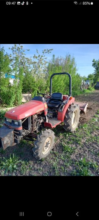 Мини трактор мицубиси!