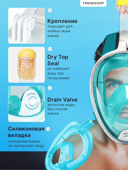 Маска для плавания