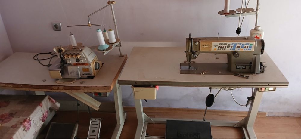 Права шевна машина и оверлог