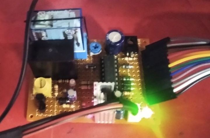 Kit / modul alarma la 12V cu tastatura si cod din 5 cifre