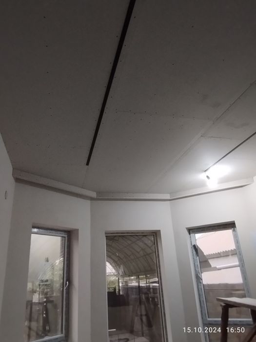 Монтаж гипсокартона