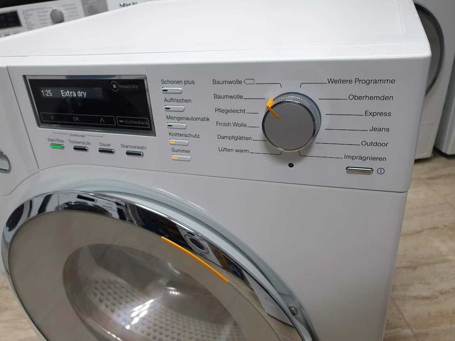 9кг Пара Miele Сушилня с термопомпа Миеле 12м Гаранция