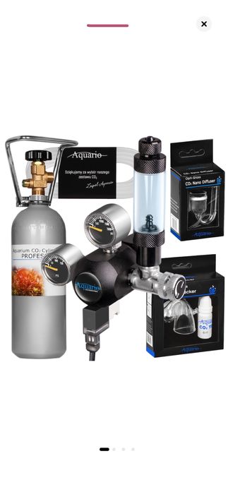 Vand sistem de acvariu CO2 Aquario profesional 2 litri