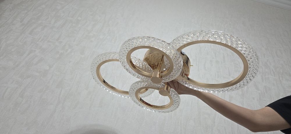 Люстра "молекула" и led люстра, новые