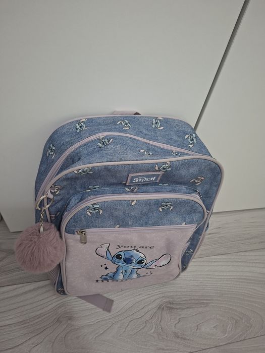Ghiozdan scoala fete, Disney Stitch You are magical