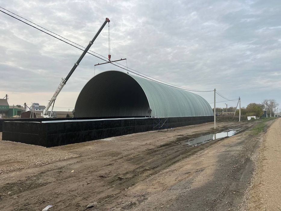 Ангар бескаркасный