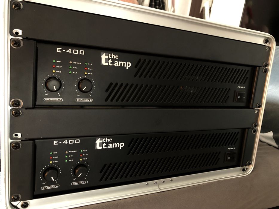 Amplificatoare t.amp E-400 – Stare Impecabilă (Ca Noi!)