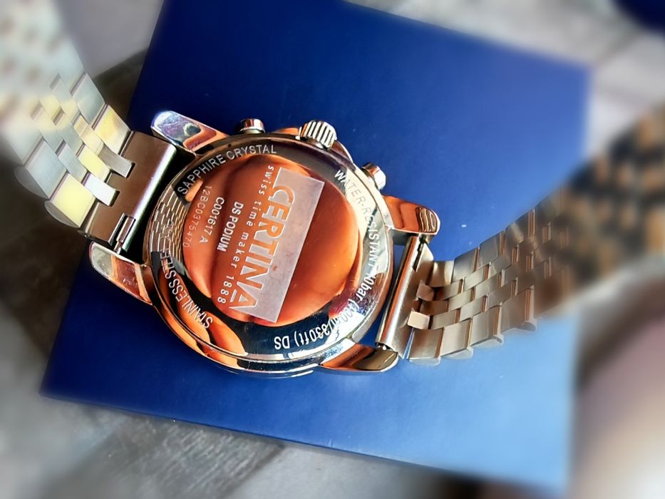 Продавам часовник Certina и Edox Delphin