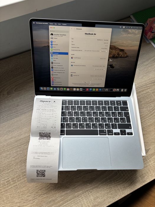 Продам ноутбук Mac book Air M4