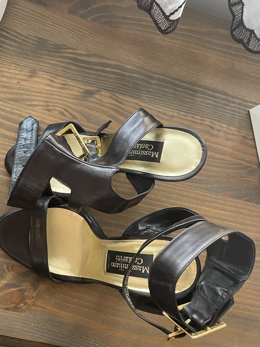 Massimiliano Cantarini сандали на висок ток