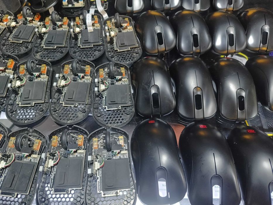 Ремонт мышек HyperX Hust, Zowie, Logitech, Razer, SteelSeries т.д