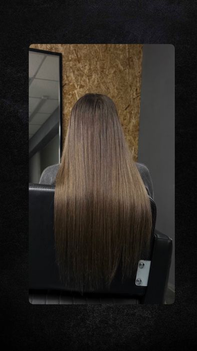 Наращивание биопротеиновых  и натуральных волос ДКМ