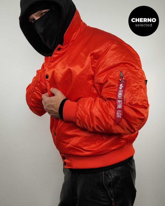 Мъжко бомбър яке ALPHA INDUSTRIES Coach Logo Bomber Jacket  - L•XL