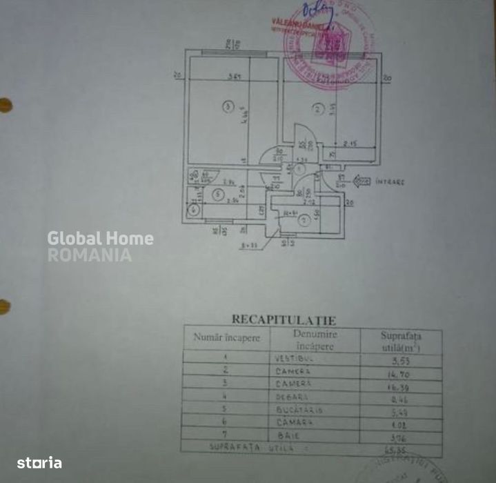 2 Camere Dimitrie Cantemir | Bloc fara Risc sau Urgenta |
