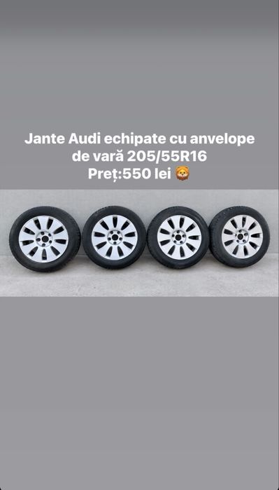 Vând anvelope vara/iarna diferite marimi