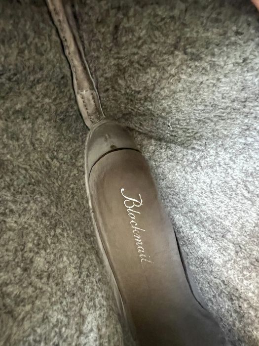 Ботильоны кожа/войлок от Blackmail