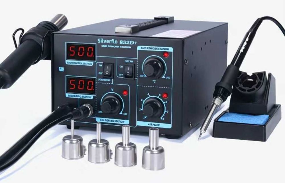 Паяльная станция Silverflo 852D+