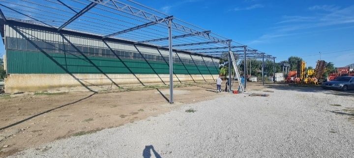 Vând hale metalice ACCEPTĂM SI MASINE AUTO ne deplasăm oriunde în tara
