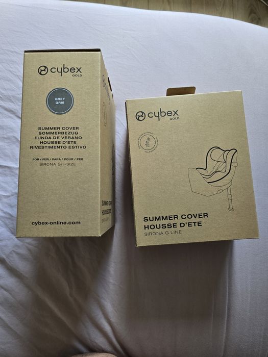 Huse vara Cybex Sirona Gi Grey - Noi, sigilate (2 bucati)