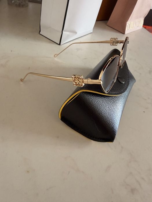 Дамски слънчеви очила Loewe Anagram Hexagonal