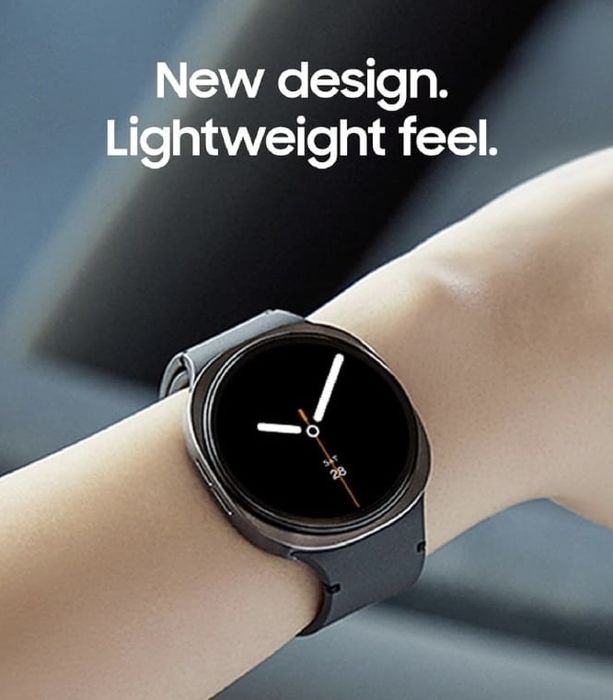 НОВ!!! Смарт часовник Samsung Galaxy Watch 8, 44mm LTE, Graphite