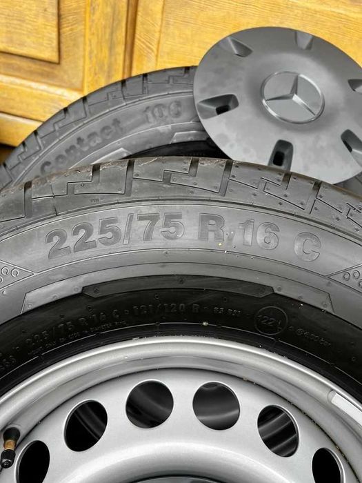 Roti noi R16 Mercedes Sprinter/Vw Crafter 225 75r16C  vara noi