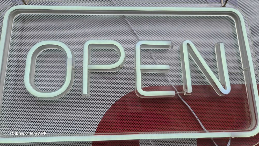 Неонова светеща лед табела