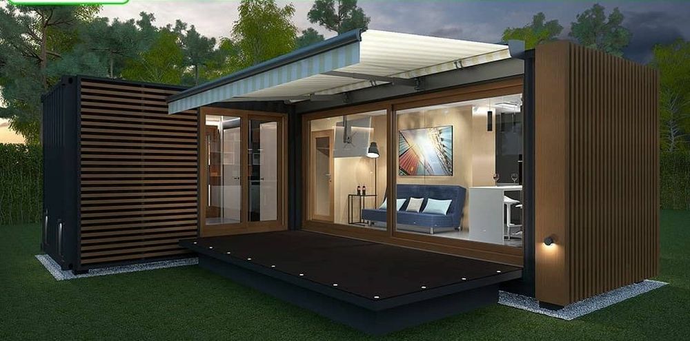 Мобильные домики из контейнеров