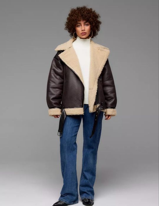 Продам дубленку авиатор