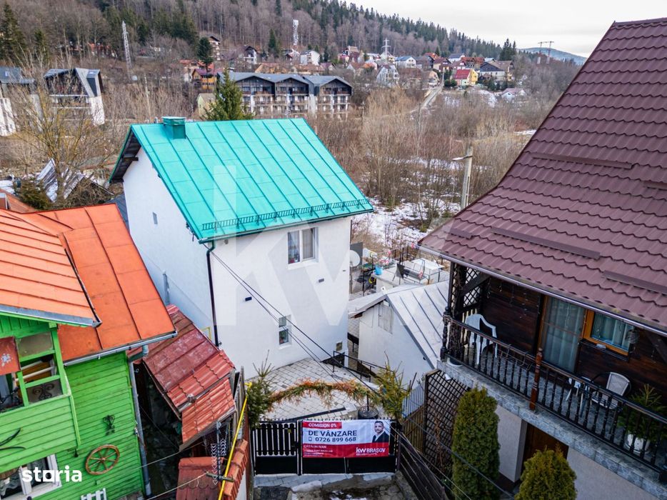 Casa individuala, vedere catre Bucegi, la 300 m de Centru, Gara sau Ca