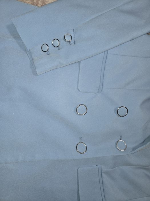 Светло синьо сако, размер S,  от Sinsay