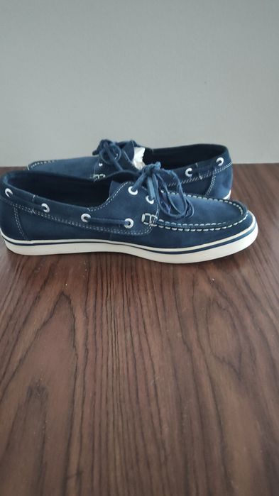 Мъжки велурени мокасини Superga
