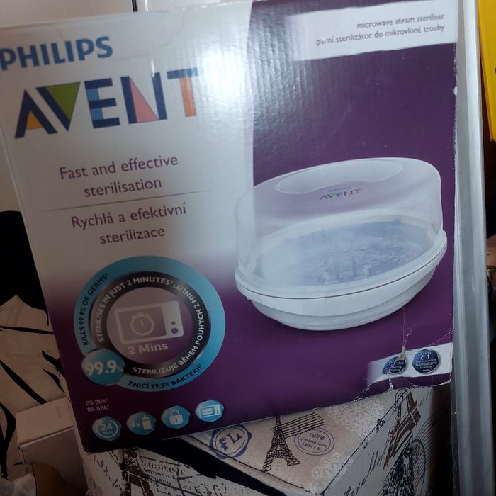 Стерилизатор за шишета за микровълнова philips avent
