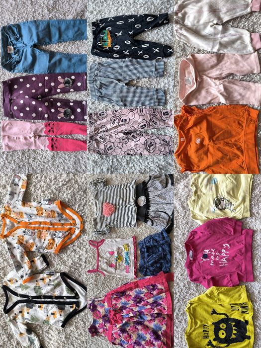 Вещи для девочки с рождения до 2 лет