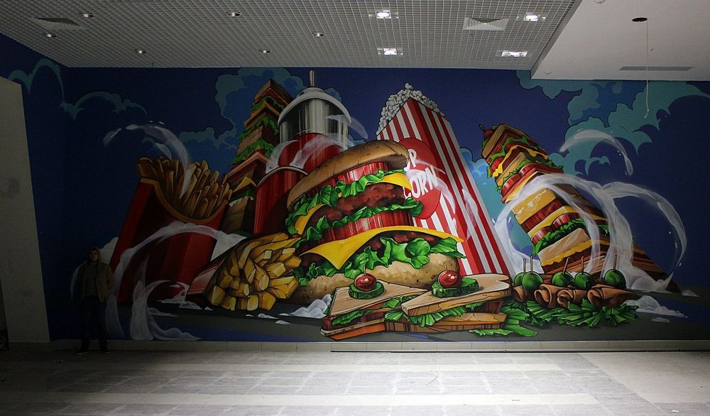 Художник.Расссом.Rassom.Devorga rasm chizish.Художник роспись стень.