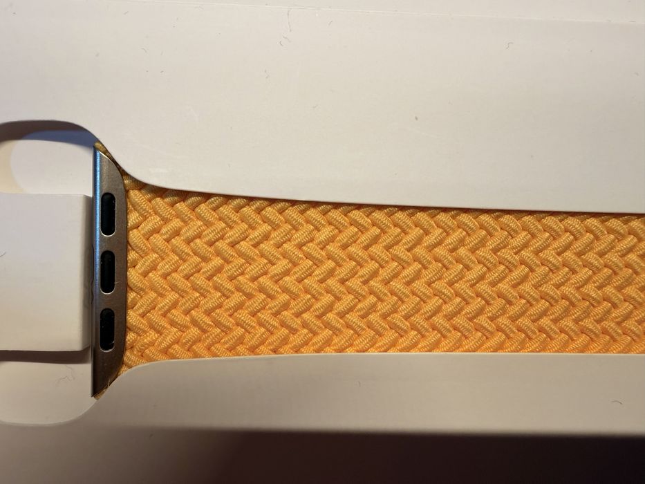 Apple Watch Braided Solo Loop 45mm - Maize размер 11