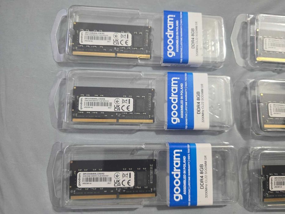 Kit Memorie Laptop Goodram 16GB (2x8GB) DDR4 3200MHz CL22 SODIMM SR