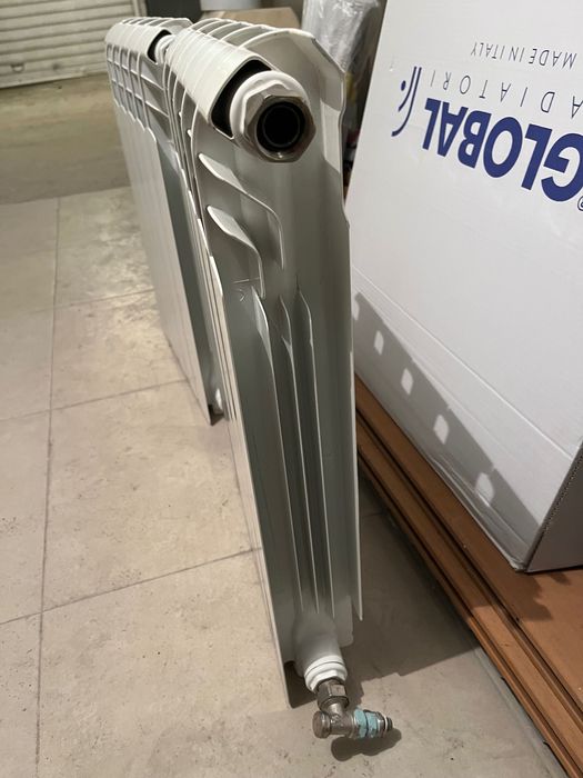 2 алуминиеви радиатора + отразяващо фолио