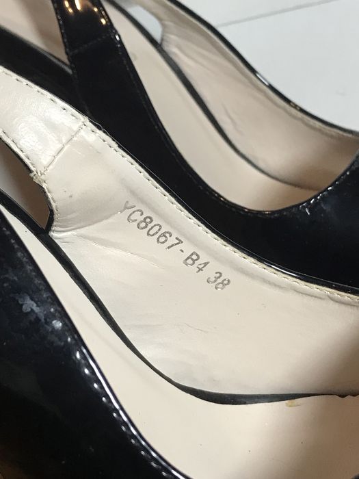 pantofi simpli peep toe si cu 16cm