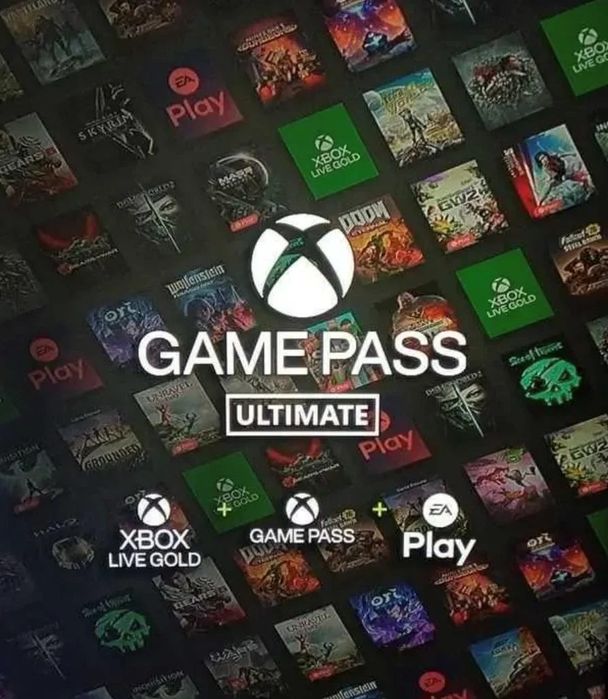 Game Pass Ultimate на Xbox Series X|S — подписка от 2 до 12 месяцев