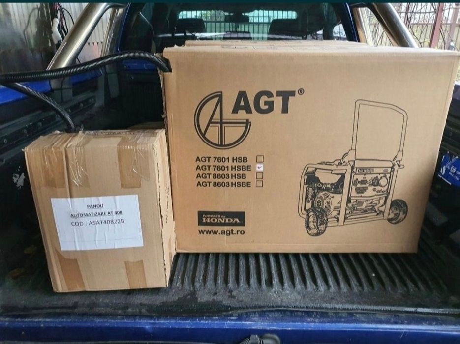 Generator AUTOMATIZAT, Honda GX390,monofazat,pornire electrica