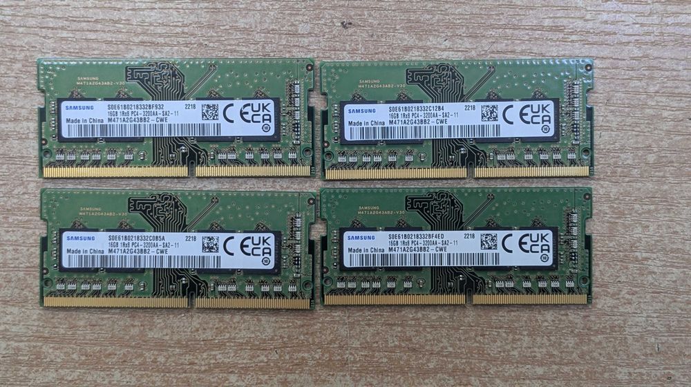 16GB DDR4 RAM за лаптоп Samsung SK Hynix 2666 3200 MHz SO DIMM + Гаранция и фактура по ДДС