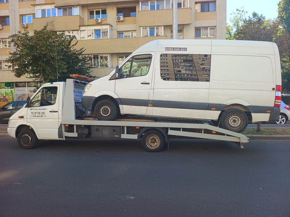 Tractări auto non-stop București - Ilfov