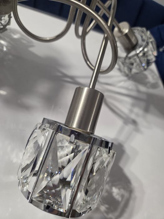 Lustra living  cu cristal