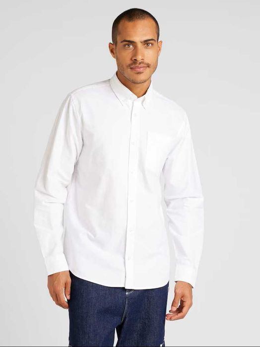 риза Carhartt WIP button down oxford white