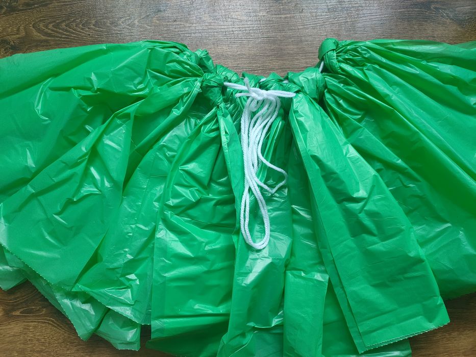 Costum material reciclabil Zâna Primăverii 2-14 ani