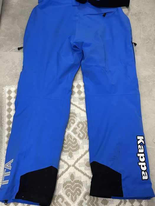 Pantaloni ITALIA FISI Kappa ski noi - fara semne de purtare